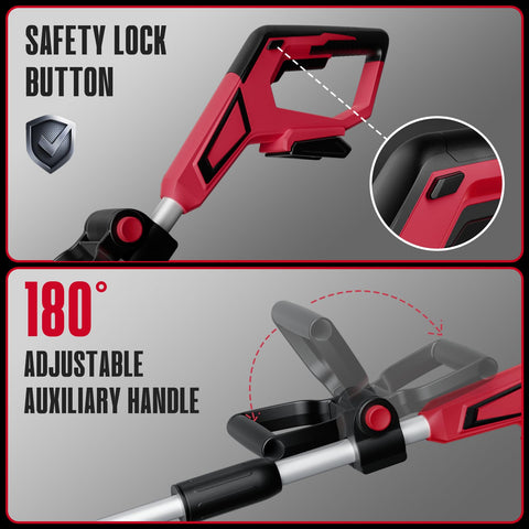 Mayoki smart battery protection safeguards battery life and motor during use.