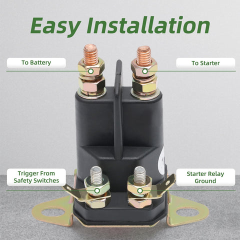 MaySpare 12V copper-wire coil solenoid enhances electrical response