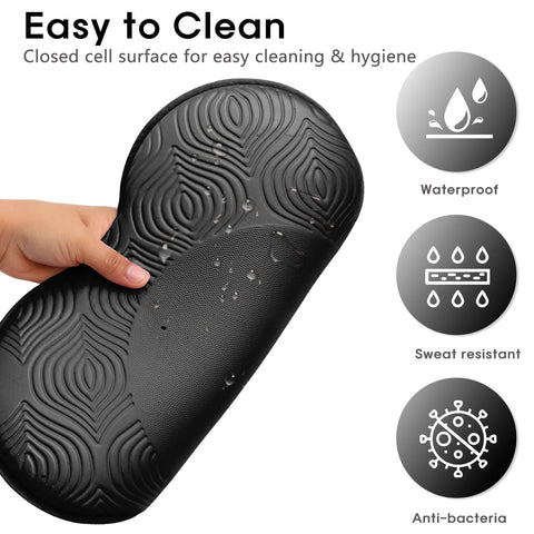 MBHKRRS ergonomic knee pad with concave center for knee stability