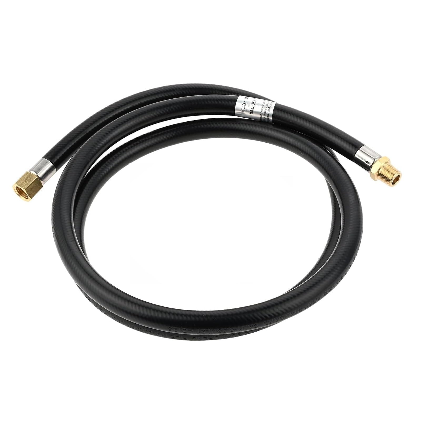 MCAMPAS 5 ft hose with 5/16 inch ID for propane and natural gas use