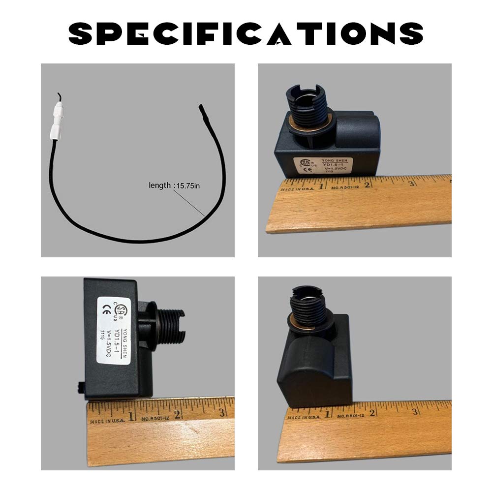 MCAMPAS piezo electrode wire handling 200°C tolerance ensures steady sparks during use.