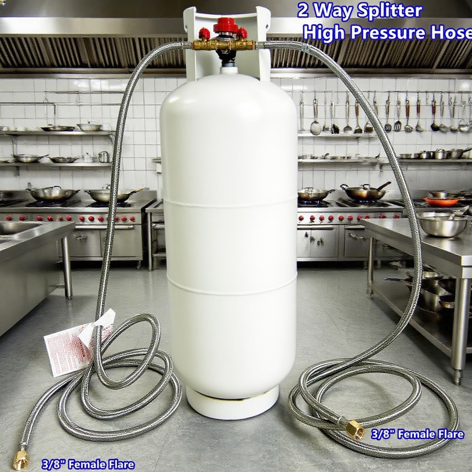 MCAMPAS QCC1 Type1 compatible regulator simplifies propane tank connections