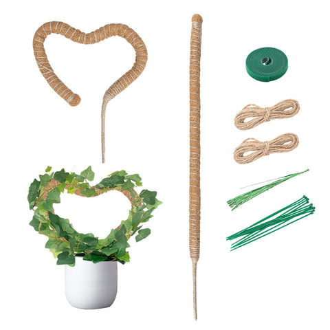 McBazel coco coir texture helps retain moisture for lush foliage