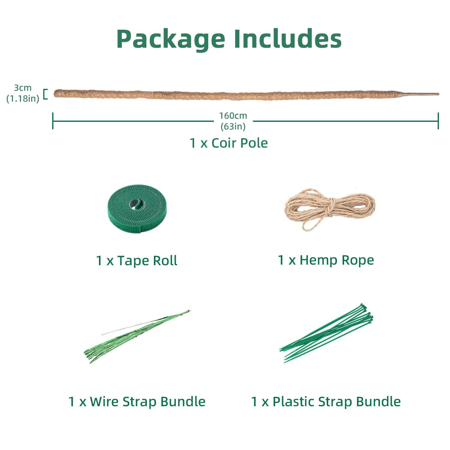 Mcbazel installation set makes staking quick and clean