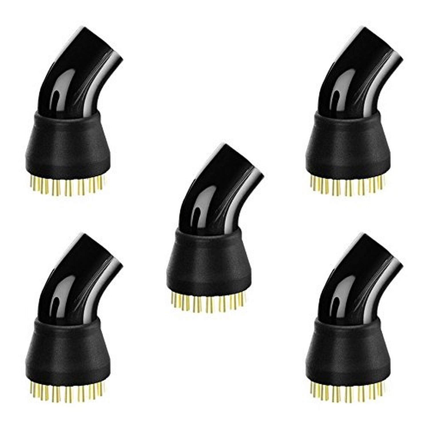 McCulloch A1230-006 brass brush 5-pack for tough stains on grills and metal surfaces