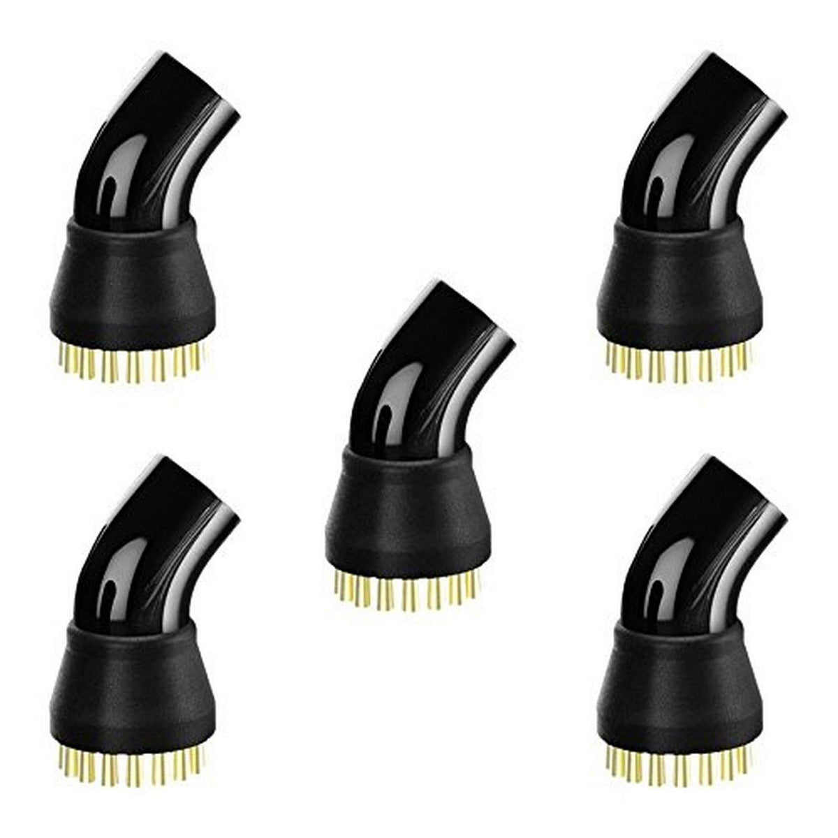McCulloch A1230-006 brass brush 5-pack for tough stains on grills and metal surfaces