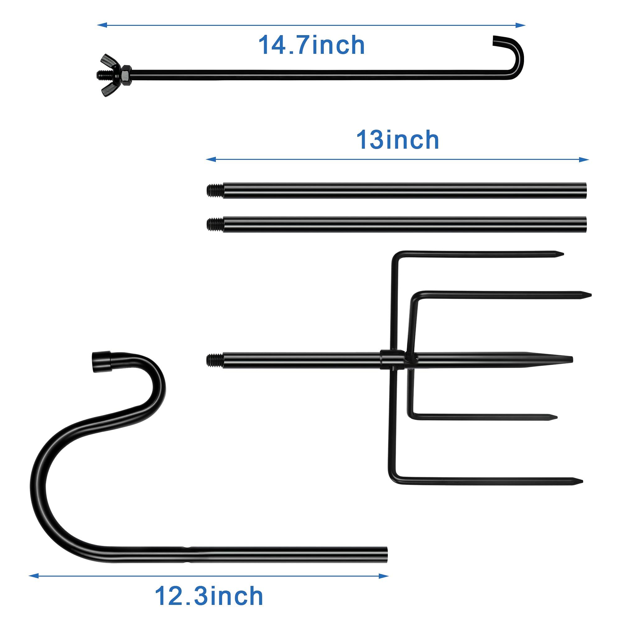 MCFULL easy-install design lets you set up in minutes for curb appeal.