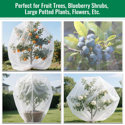 Mckanti fruit netting ideal for home gardens and nurseries.