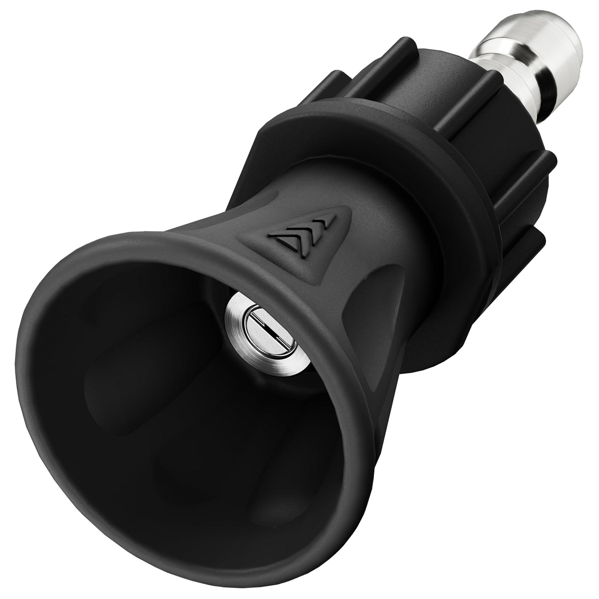 McKillans 40 Degree nozzle with stainless internals for durable, corrosion-resistant washing.