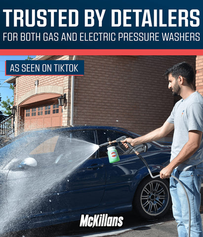McKillans adjustable foam thickness lets you customize cleaning power.