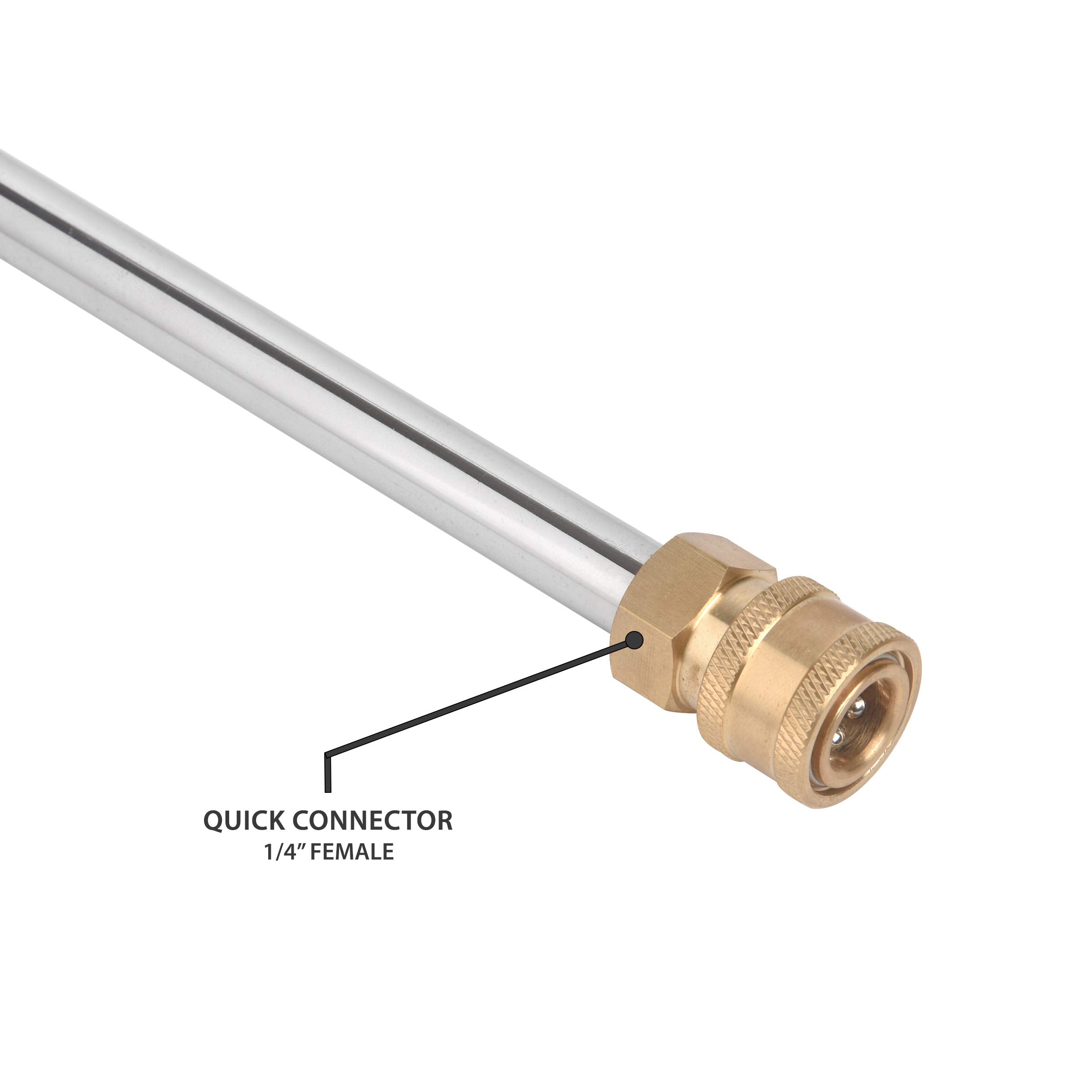 McKillans extension wand with leak-resistant construction for steady spray