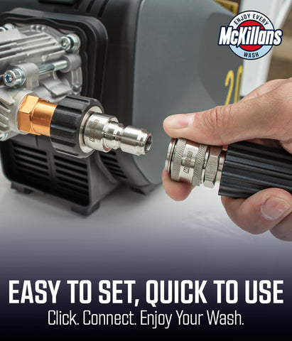 McKillans compatibility with Ryobi, Greenworks, and other gas washers