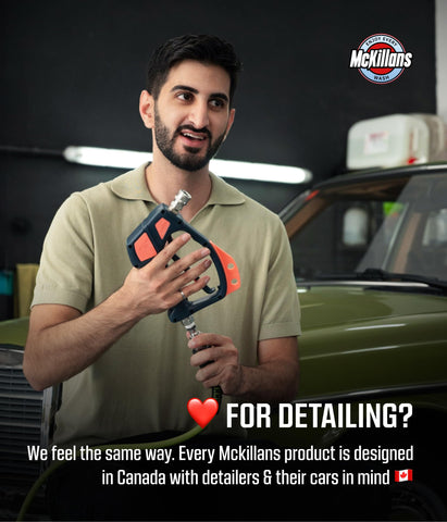 McKillans wall organizer includes preinstalled fittings for easy setup.