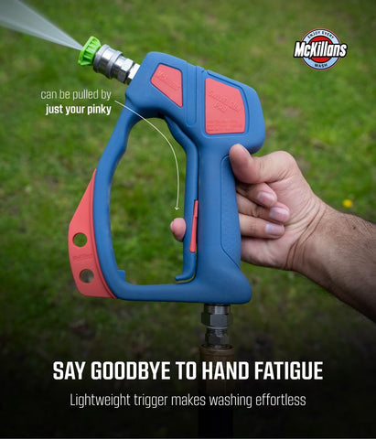 Teflon tape is included to help secure fittings with McKillans Swivel Gun Pro.