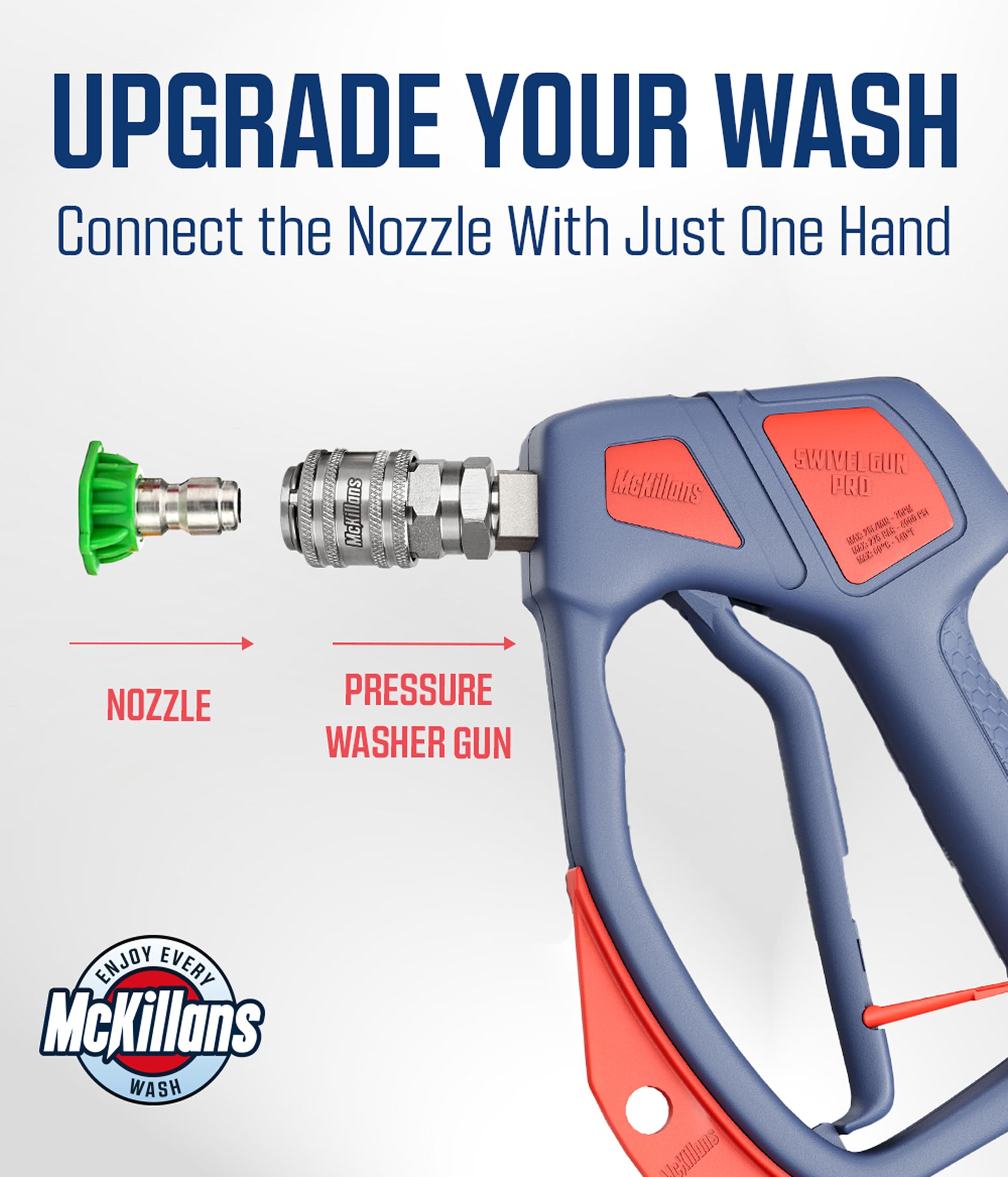 McKillans Viton o-rings resist heat and chemicals for durable seals during cleaning.
