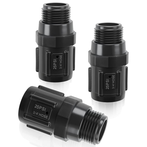 MCSDFN drip irrigation regulator body maintains steady flow for efficient watering.