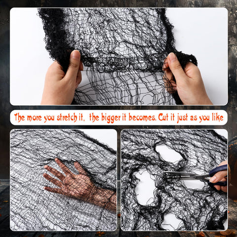 Mcupper soft material enhances realism when stretched for decor props