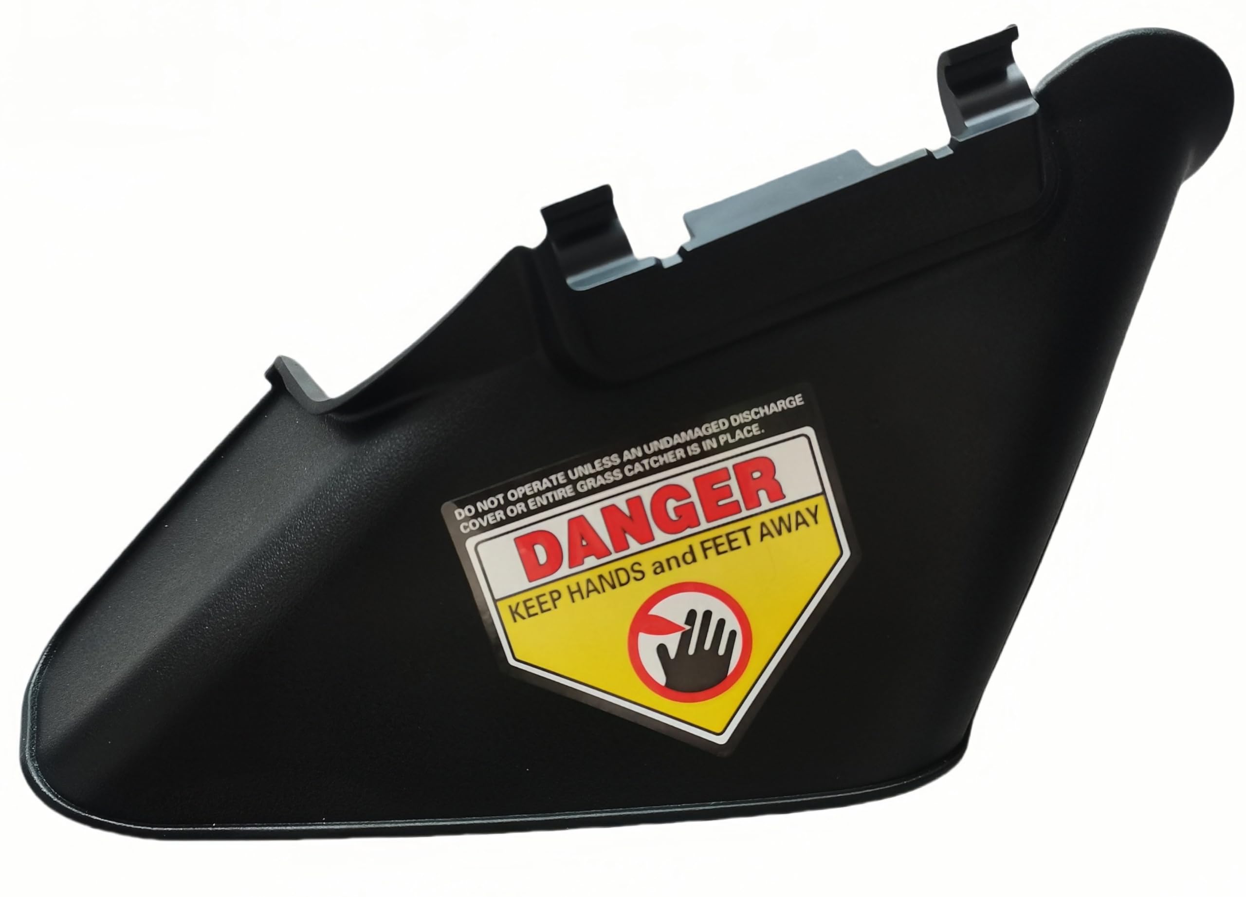MDANNO 21in deck side chute suitable for efficient clipping disposal.