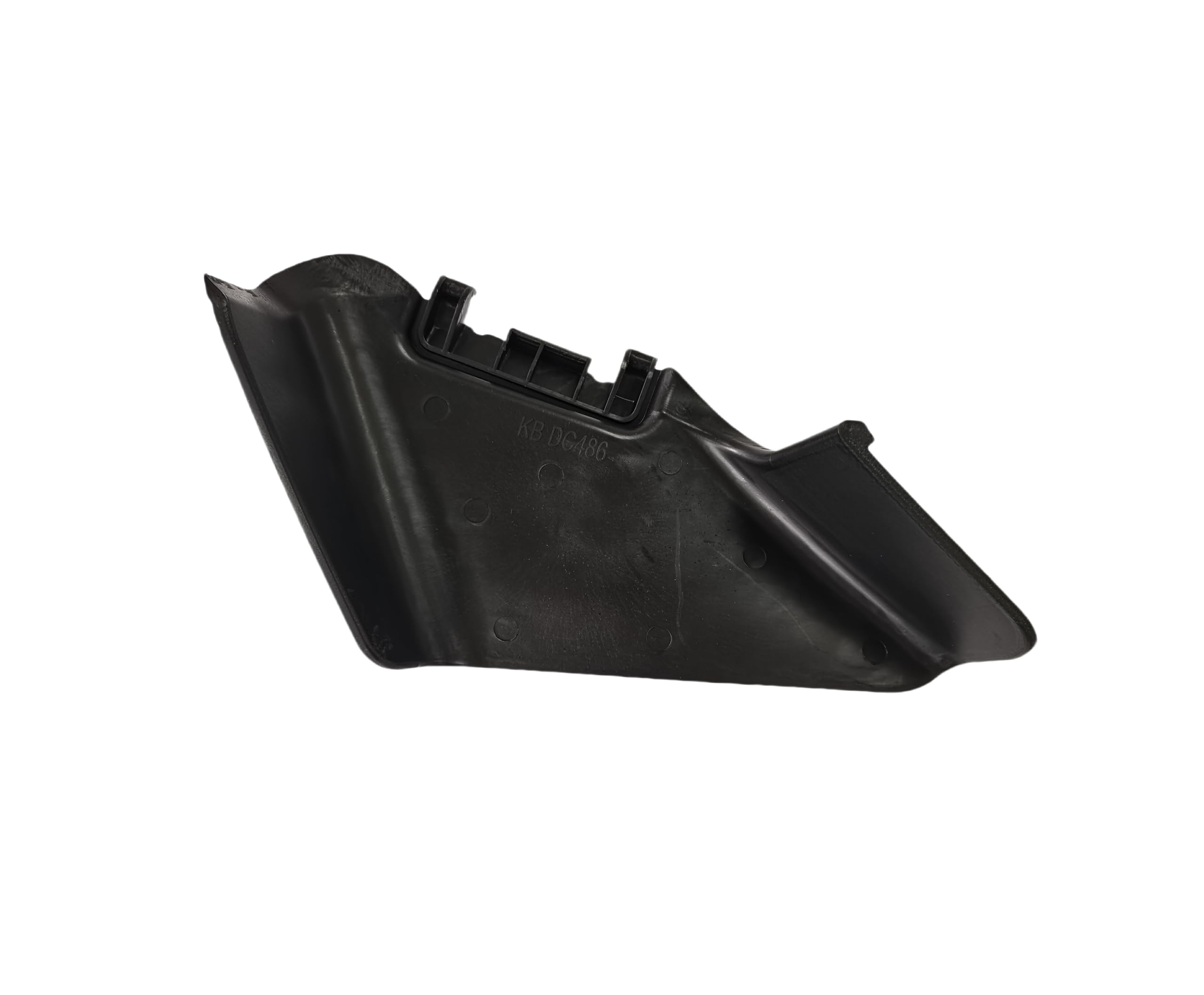 MDANNO Troy-Bilt compatible side chute reduces grass blowback during mowing.