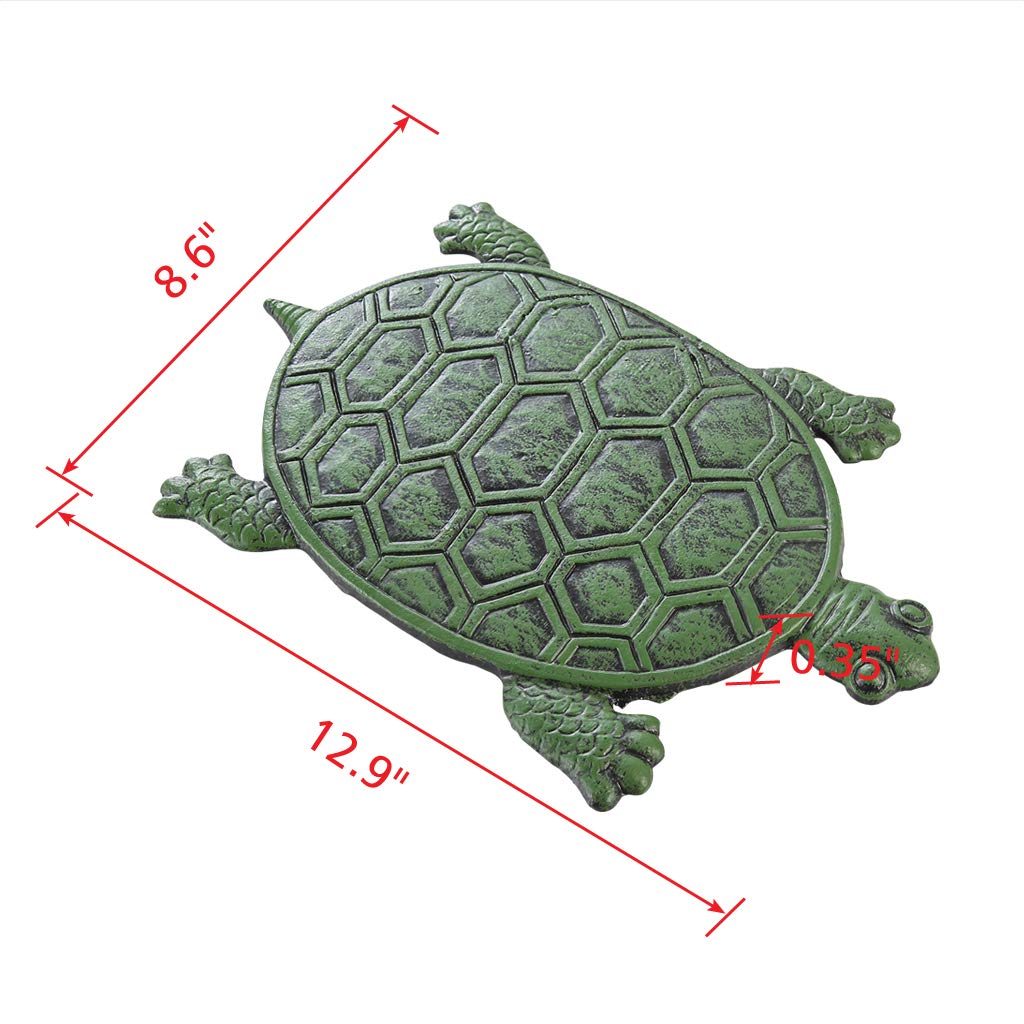 MDLUU flat walking turtle stone for easy lawn navigation