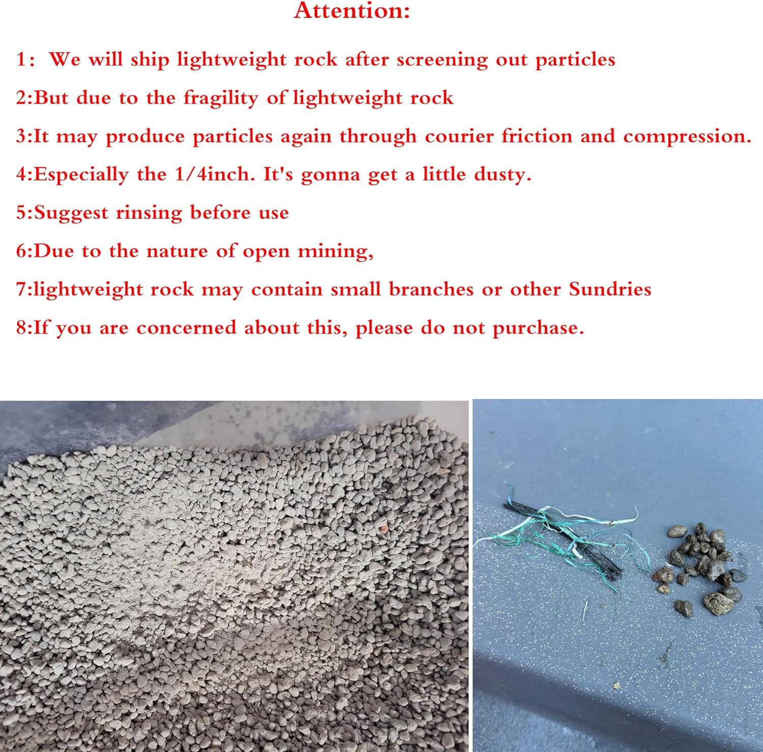 MDPQT 20QT pumice bulk packaging highlights natural media