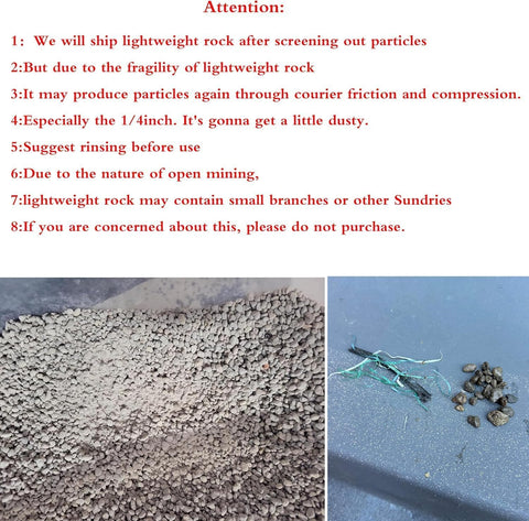 MDPQT horticultural pumice granules 1-4 inch close-up shows porous texture for moisture management