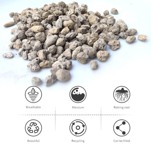 MDPQT horticultural pumice natural growing media with no dyes or chemicals