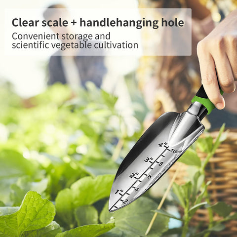 MDSXO non-slip ABS handle detail, comfortable grip during extended gardening sessions.