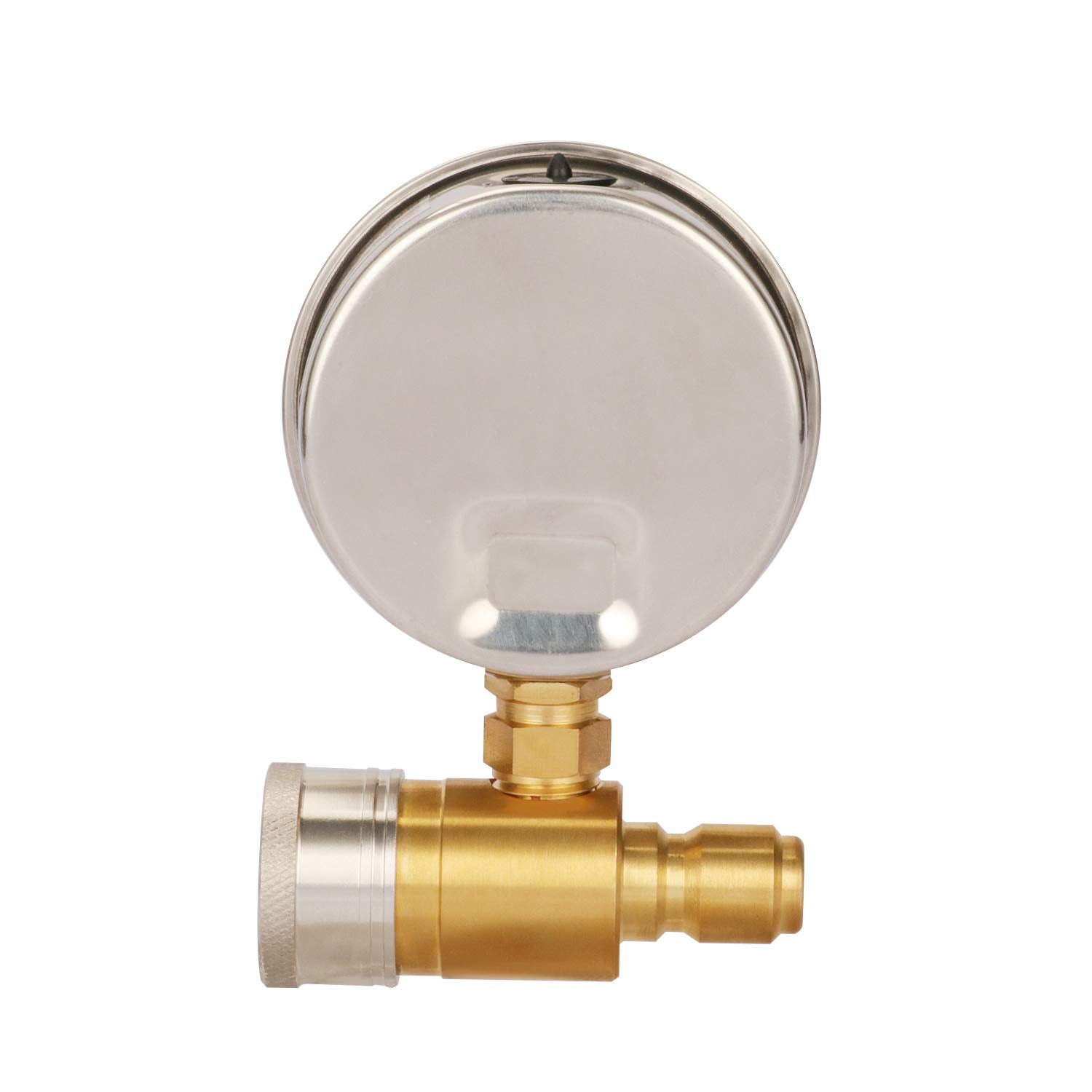 Measureman 0-5000 psi range enables versatile high-pressure measurements.