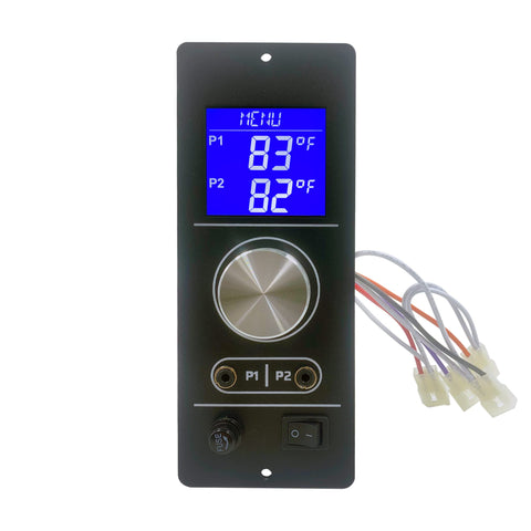 Meatender Gen2 PID controller front view for quick replacement on Camp Chef grills