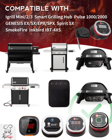 Meatender probes support -22°F to 572°F for diverse cooking