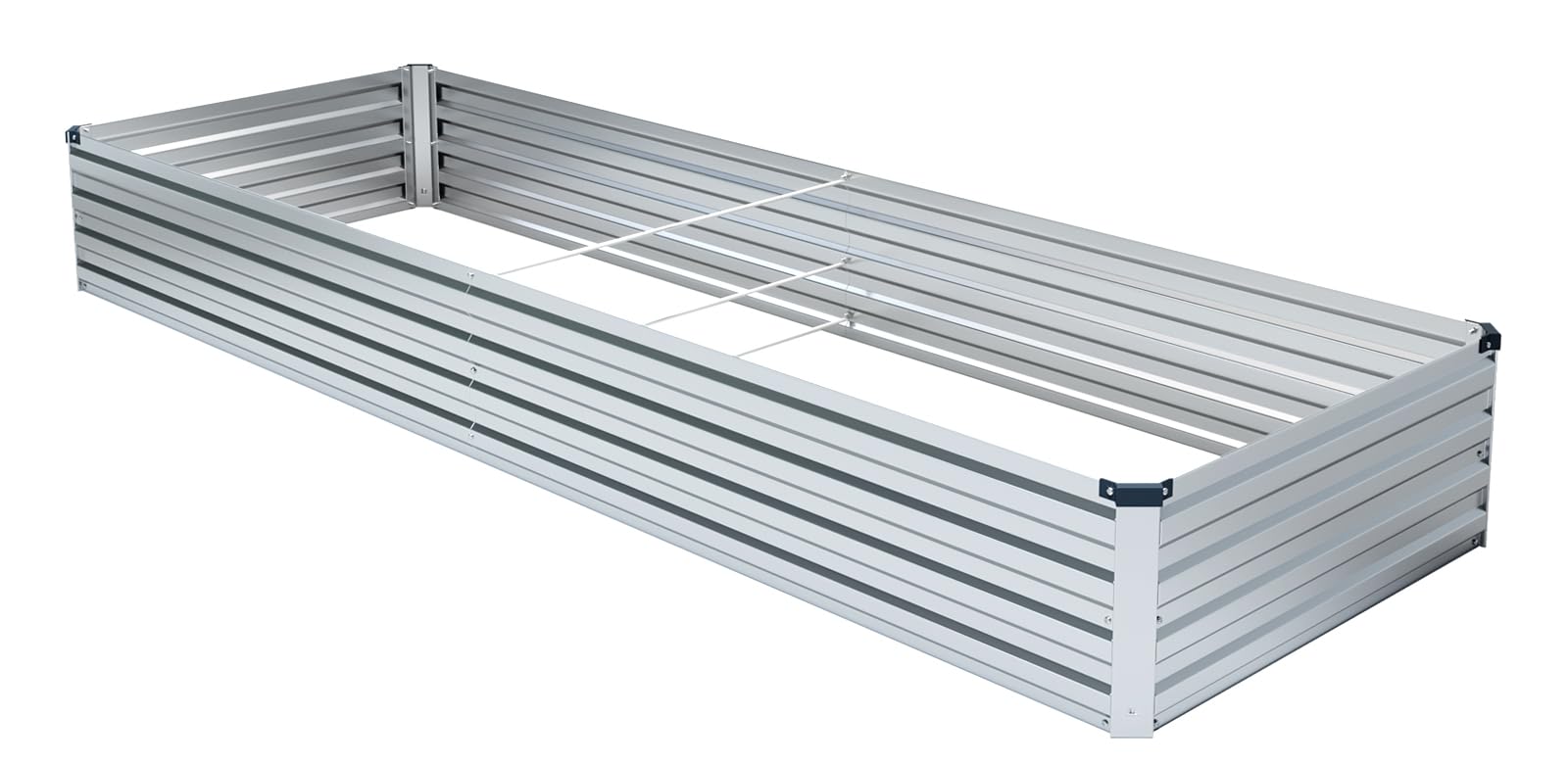 Meberam support rods reinforcing the bed frame for stability