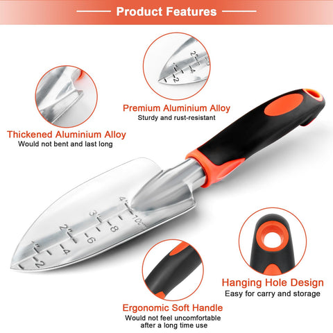 MECHEER durable aluminum-body rust-resistant design for tough soil