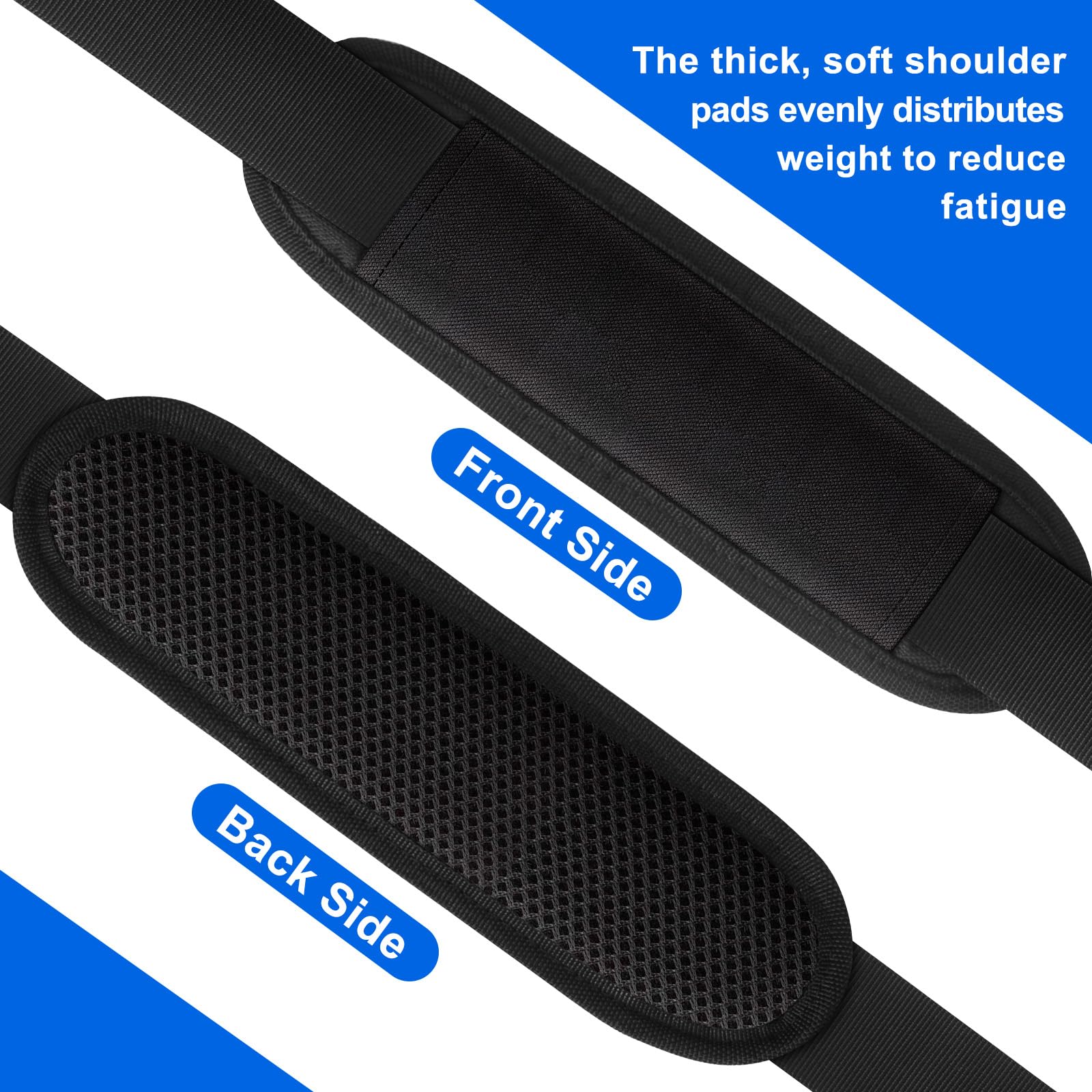 MECHEER durable nylon strap for long-lasting comfort