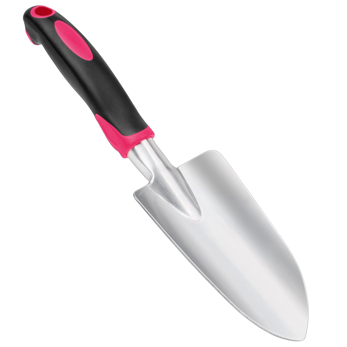 MECHEER garden shovel with ergonomic handle for comfortable digging and reduced fatigue
