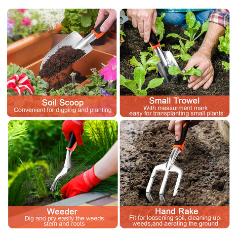 MECHEER weeder ideal for quick weed removal and soil penetration