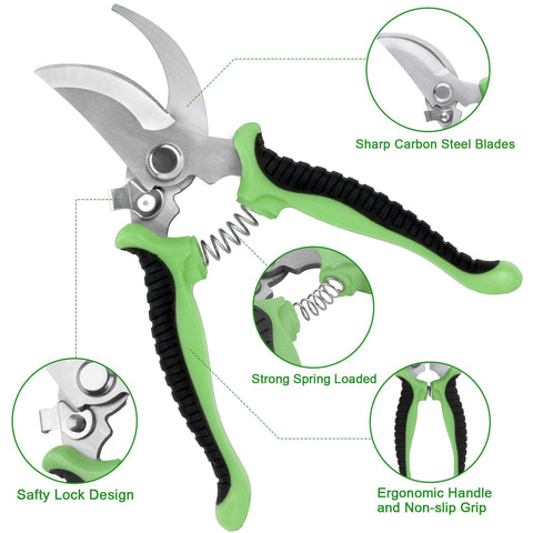 Mecheer hand rake with ergonomic grip for efficient weeding.