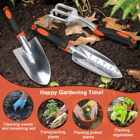 MECHEER hanging hole enables easy storage after gardening sessions