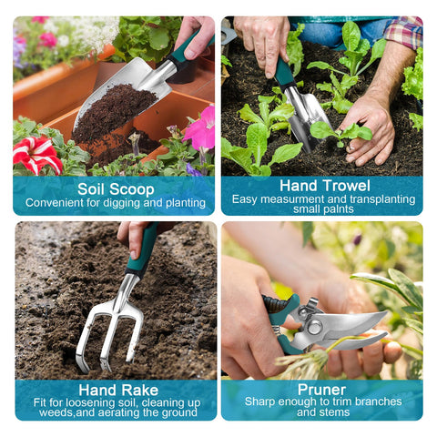 MECHEER repotting mat 39-3in provides a clean workspace.