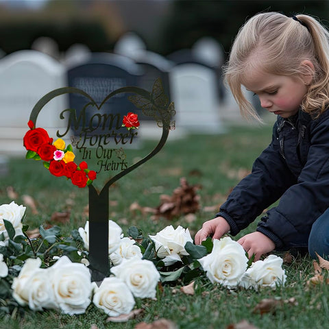 Meckerni durable metal memorial image: long-lasting tribute for gravesites