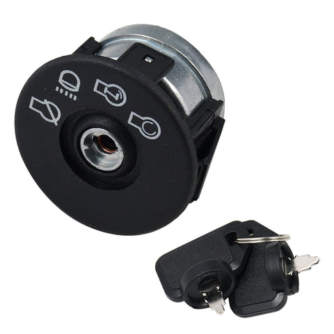 Meckparts 01588300 ignition switch with two keys for Ariens and Gravely zero-turns.