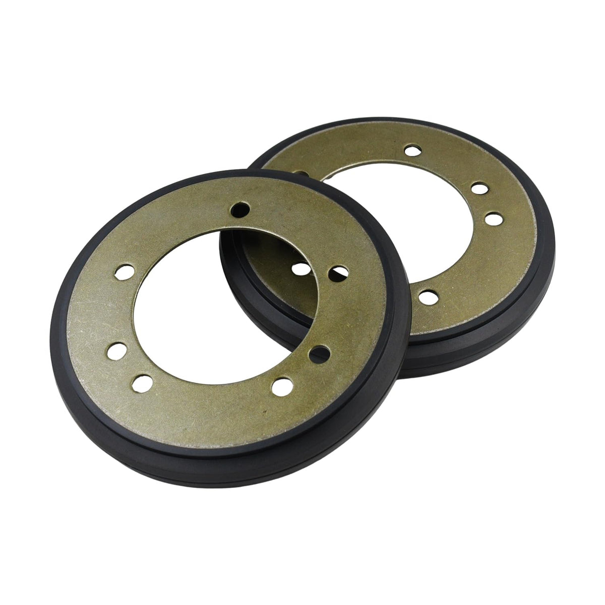 Meckparts friction wheel disc 04743700 closeup showing rugged steel for reliable engagement.