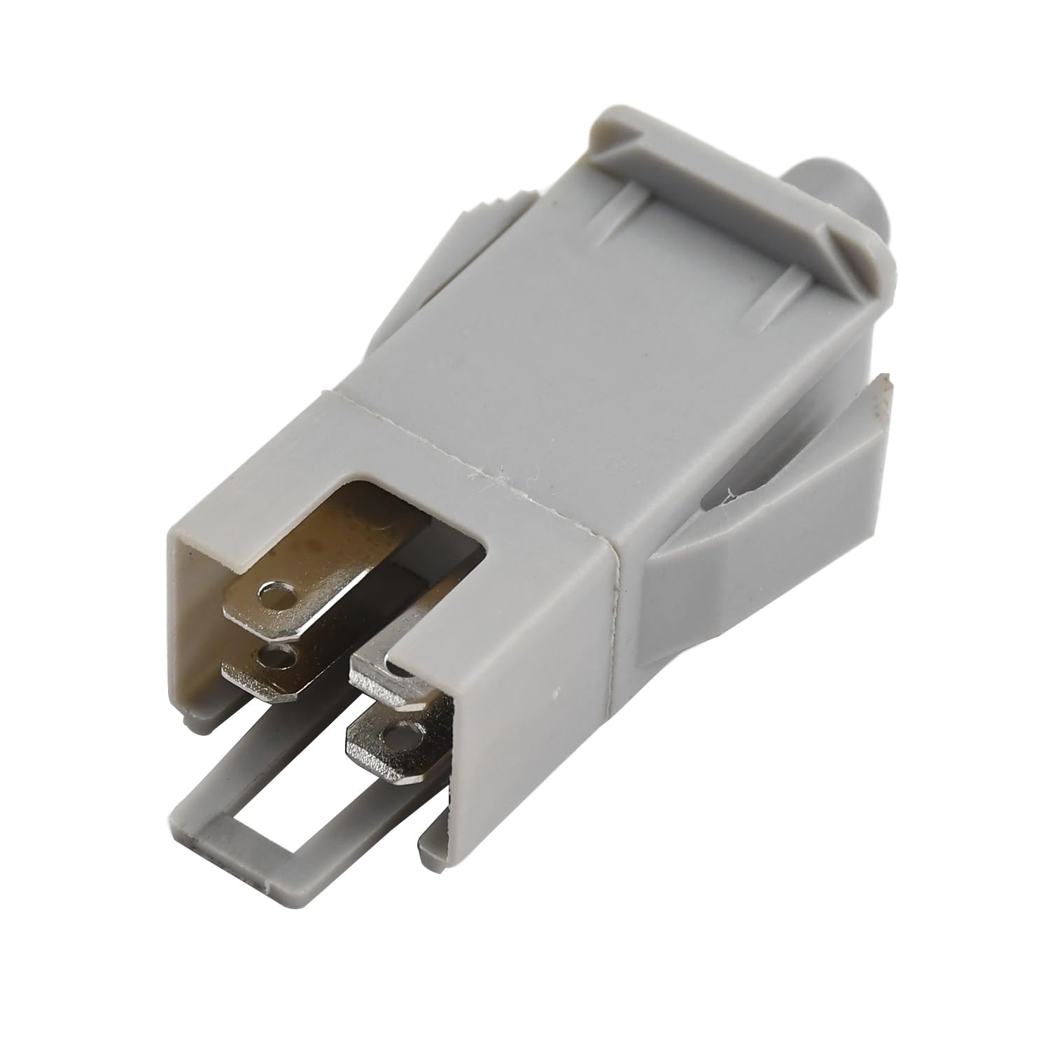 Meckparts interlock safety switch assembly with plug connectors for easy installation.