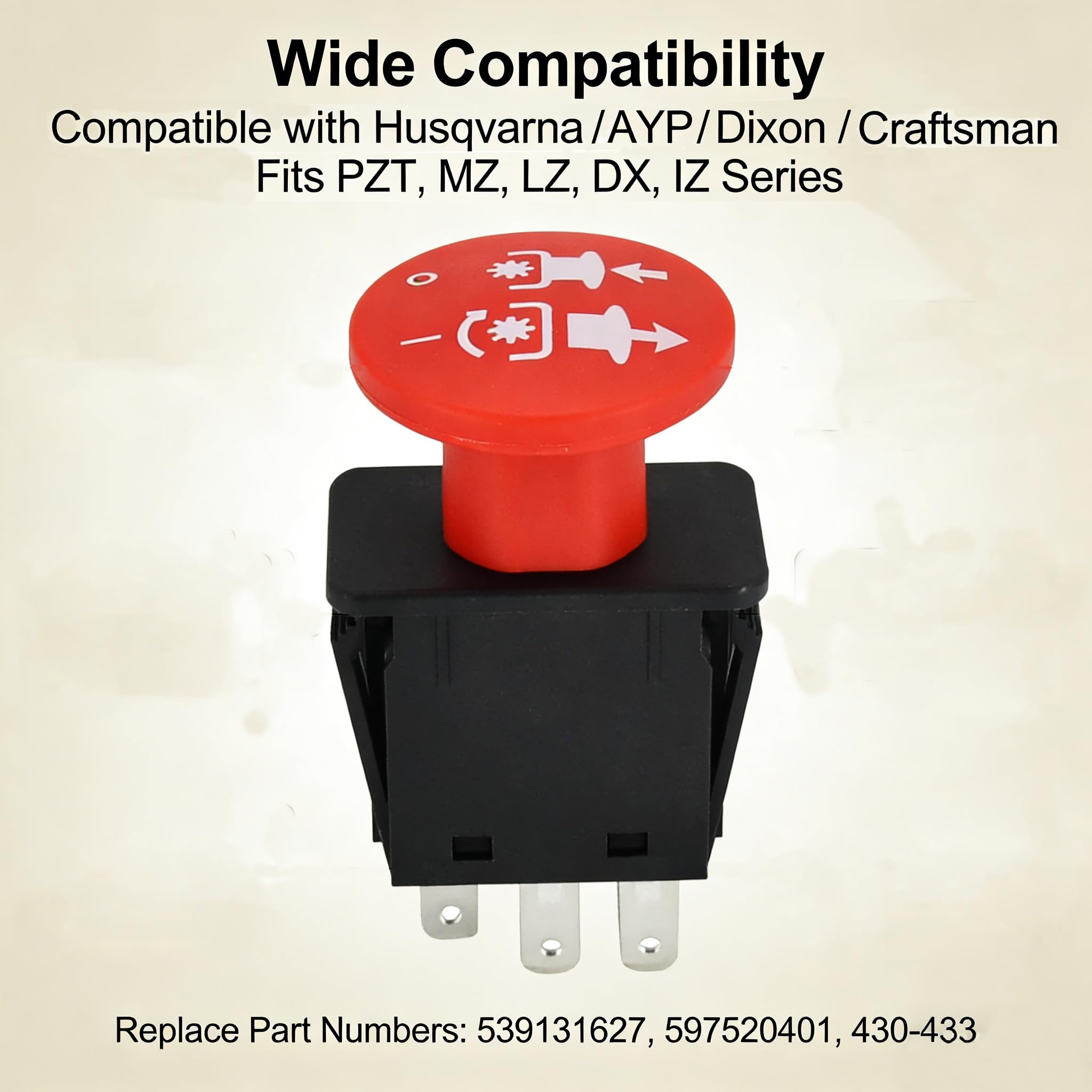 Meckparts PTO switch packaging indicates easy upgrade.