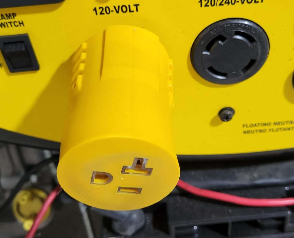 MECMO in-use RV generator with adapter