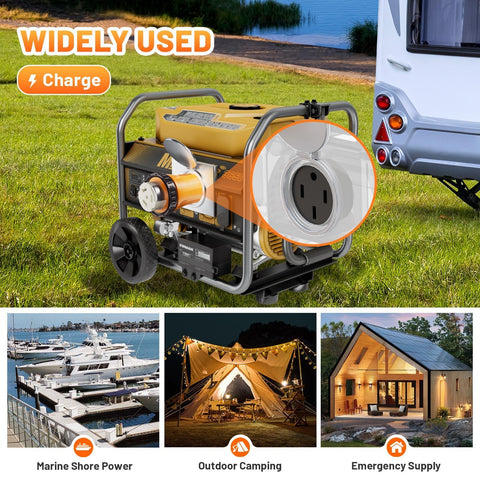 MECMO weather-resistant design supports outdoor power connections.