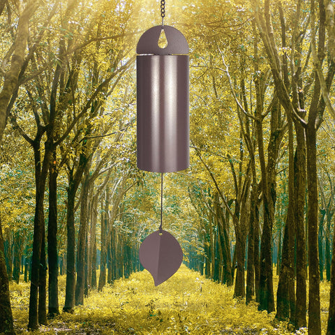 MEDOO Deep Resonance Serenity Bell rust-resistant material for year-round outdoor use.