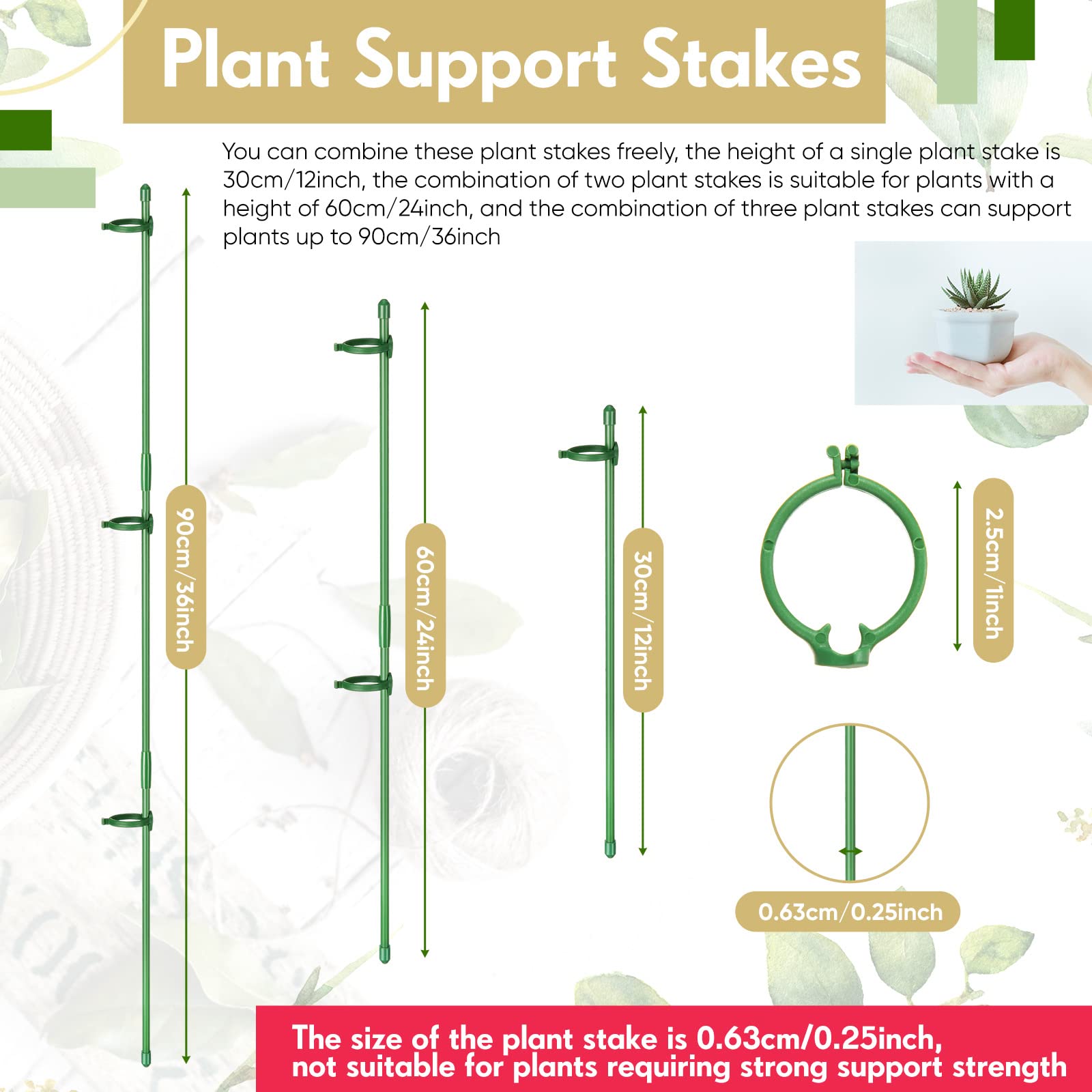 Meekoo plant clips secure stems and shoots for stable growth.