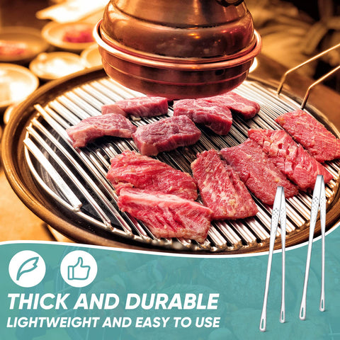 Meekoo tongs featuring single-hole hollow design for drainage.