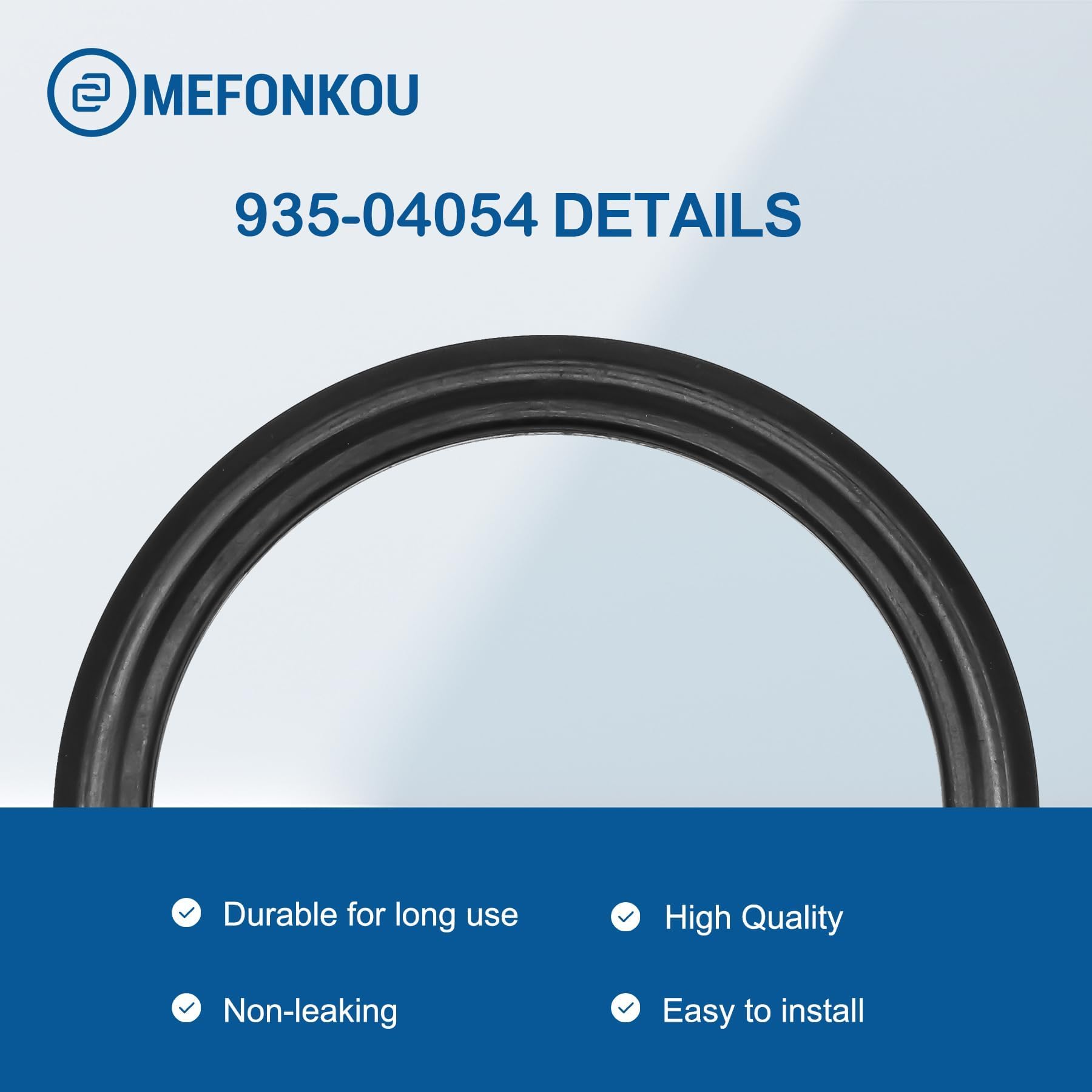 MEFONKOU friction disk 935-04054A, durable rubber material for longevity.
